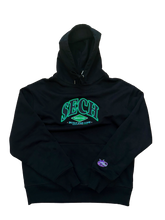 Load image into Gallery viewer, The Ultimate Hoodie - Black/Green
