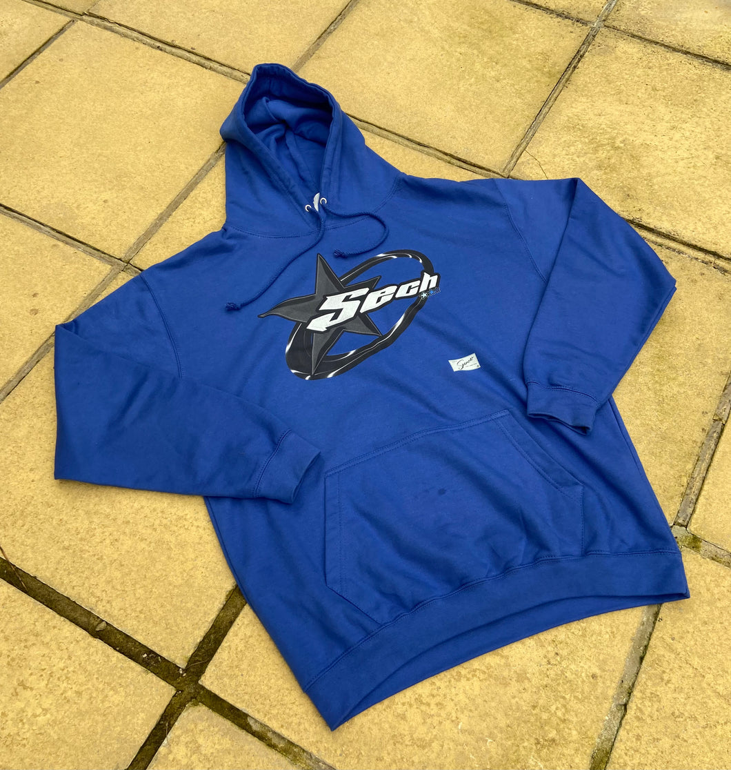 Royal Blue Hoodie - With Customisation